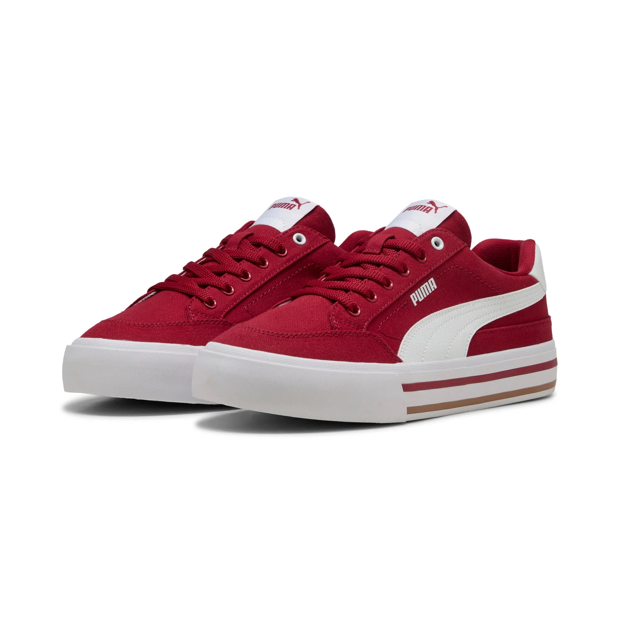 Court Classic Red Sneakers