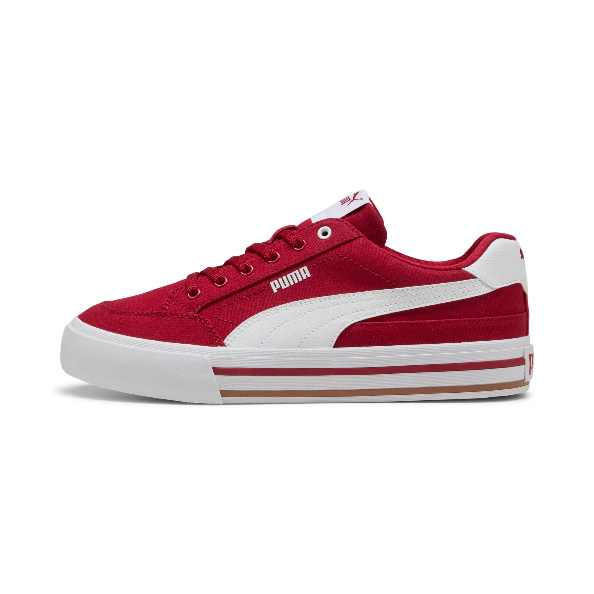 Court Classic Red Sneakers