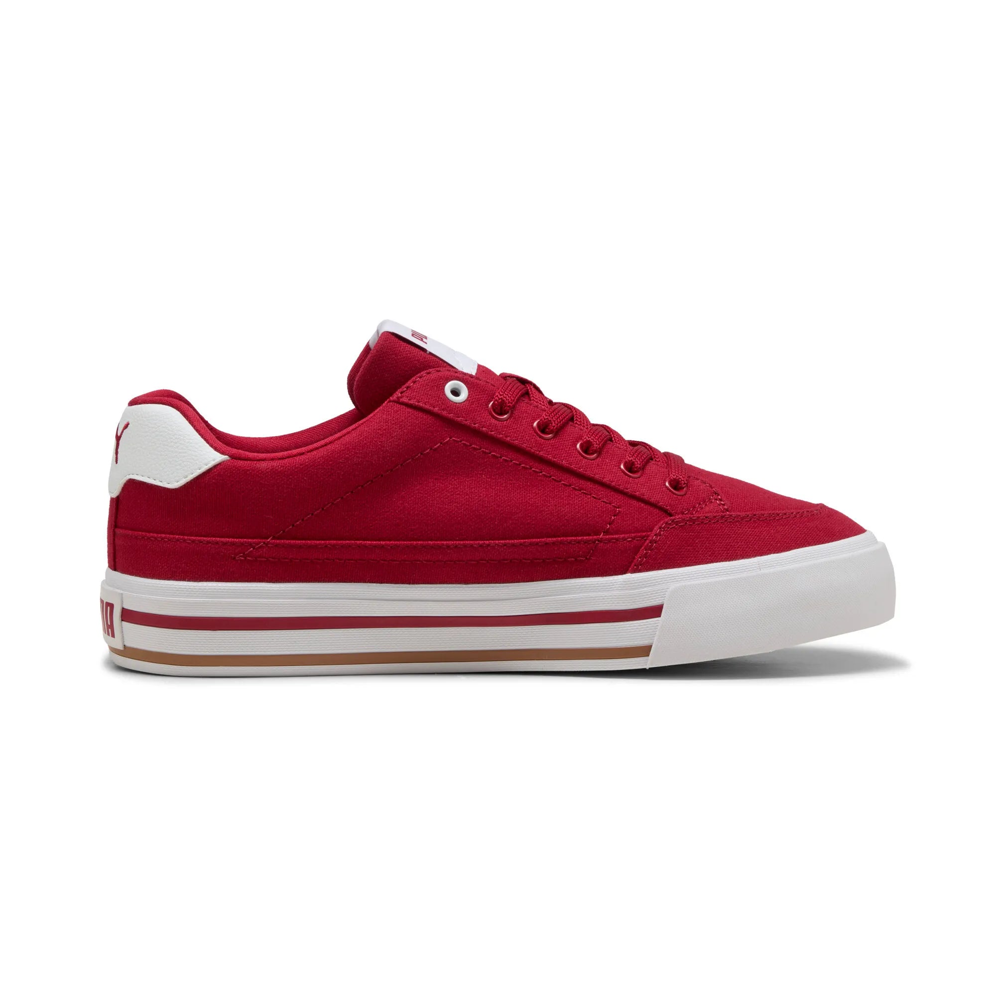 Court Classic Red Sneakers