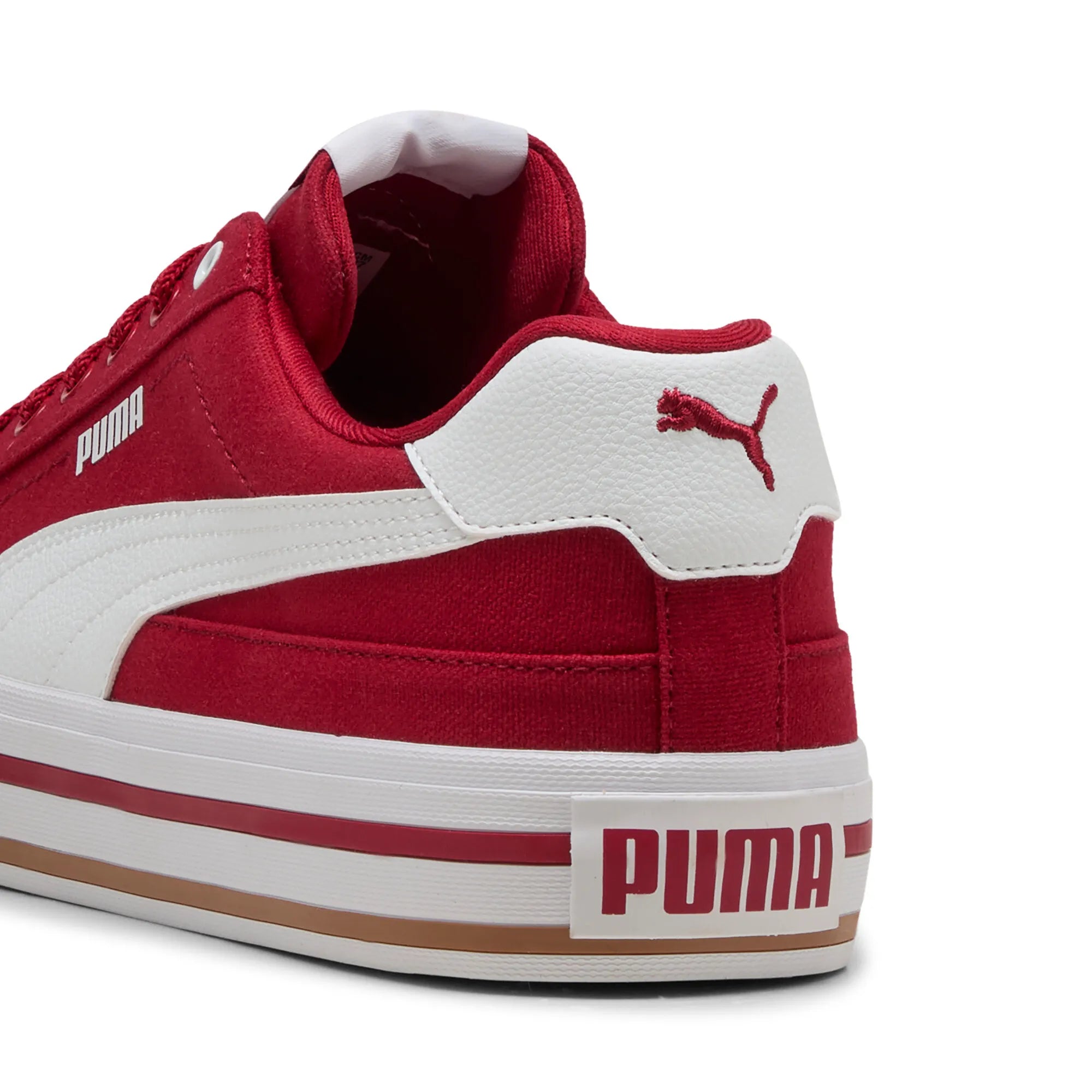 Court Classic Red Sneakers