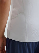T-shirt de corrida slim para homem de secagem rápida