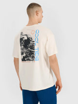 T-shirt Oversized de Homem em Malha Jersey