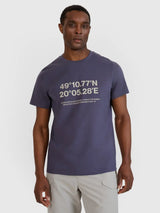 T-shirt Regular de Homem com Estampado