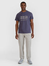 T-shirt Regular de Homem com Estampado