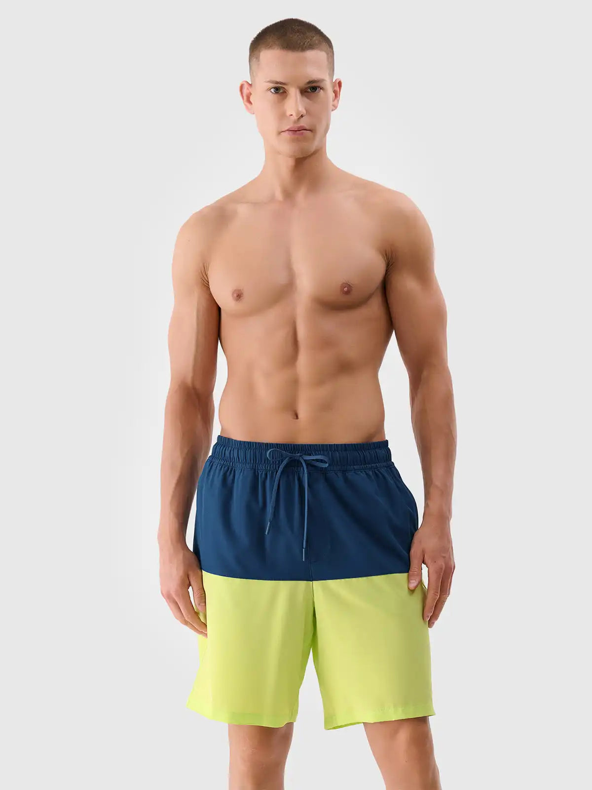 Calções de Banho Tipo Boardshorts