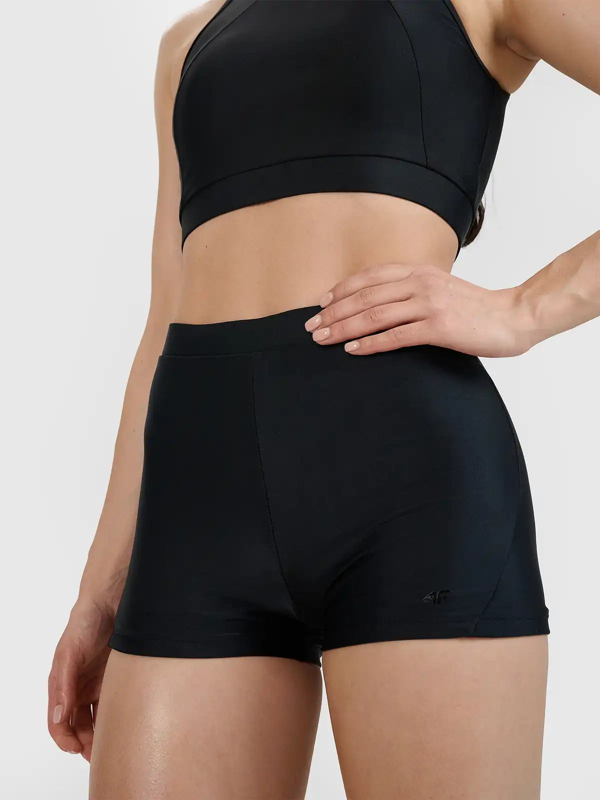 Women's Short Shorts with Elastic Waistband