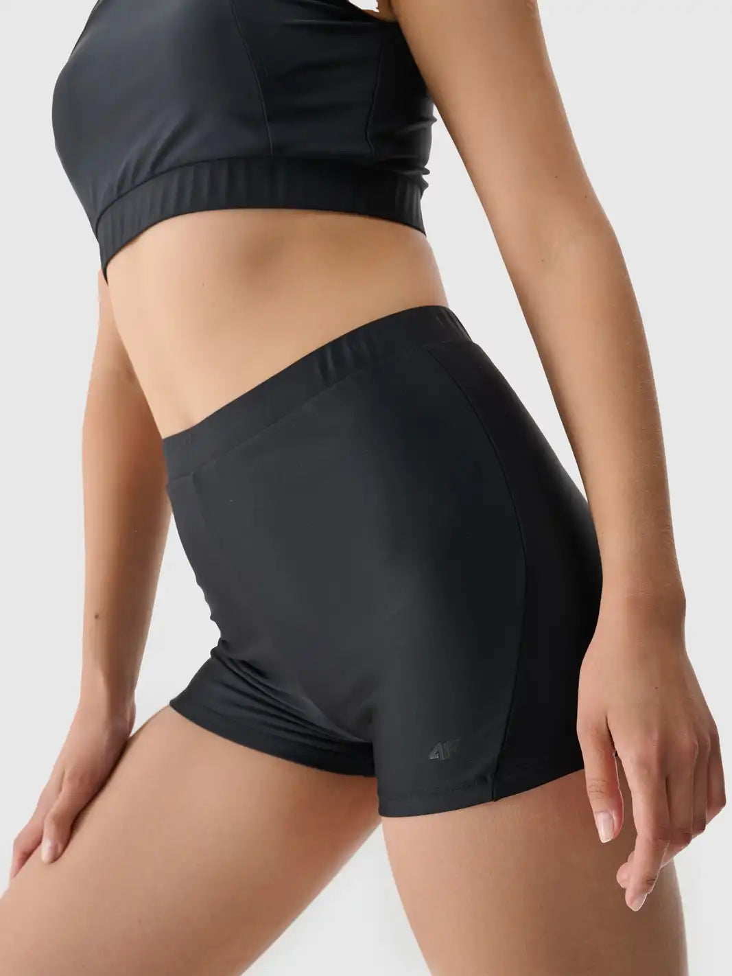 Women's Short Shorts with Elastic Waistband