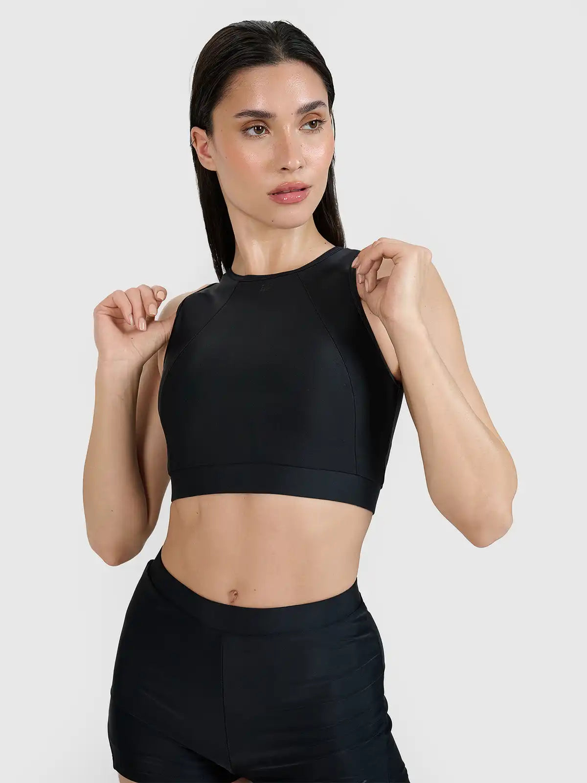 Women's Crop Top with Back Closure