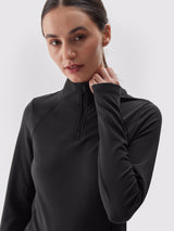 Camisola Térmica Preta Para Mulher