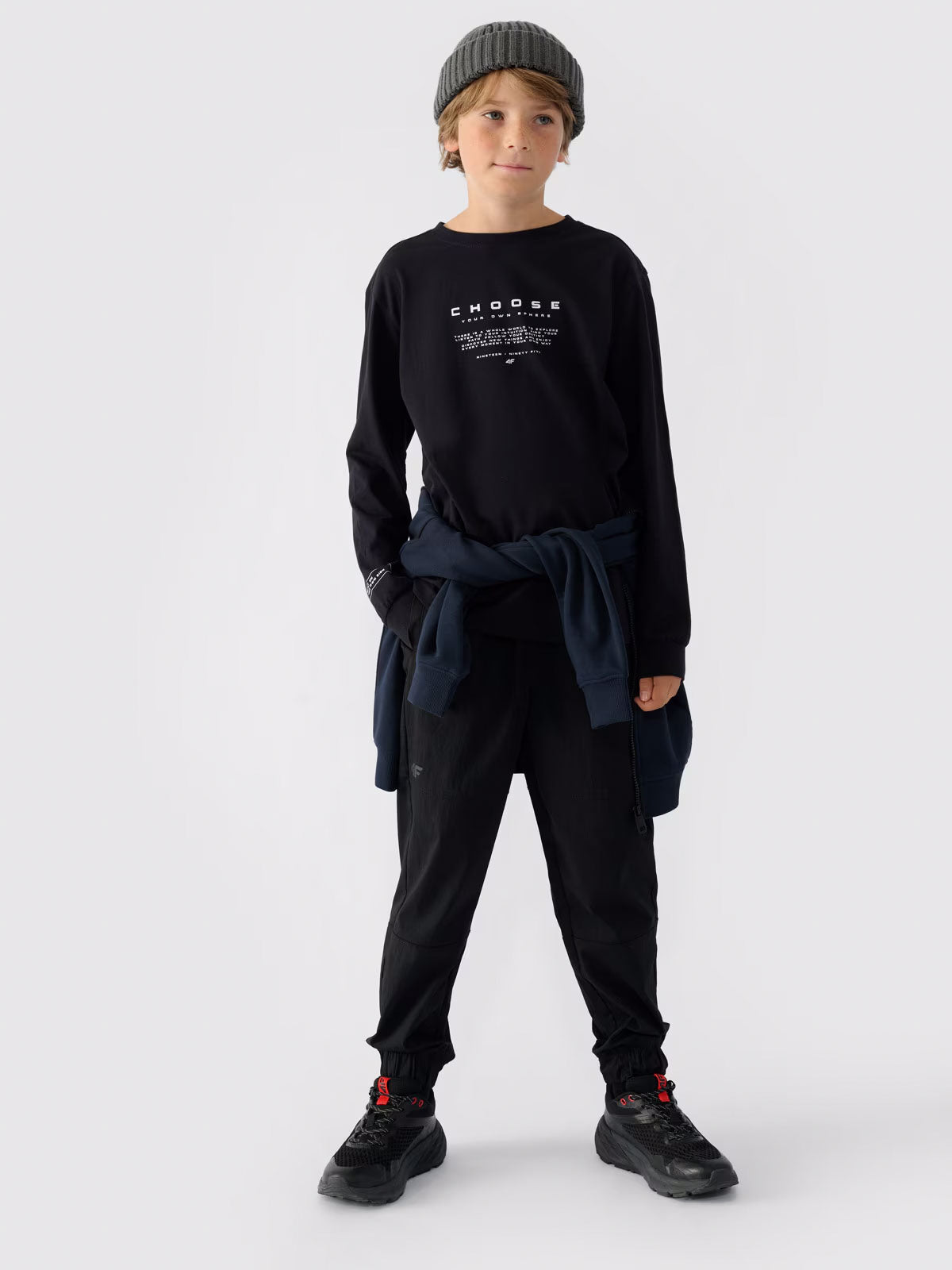 4F Jersey de garçon long