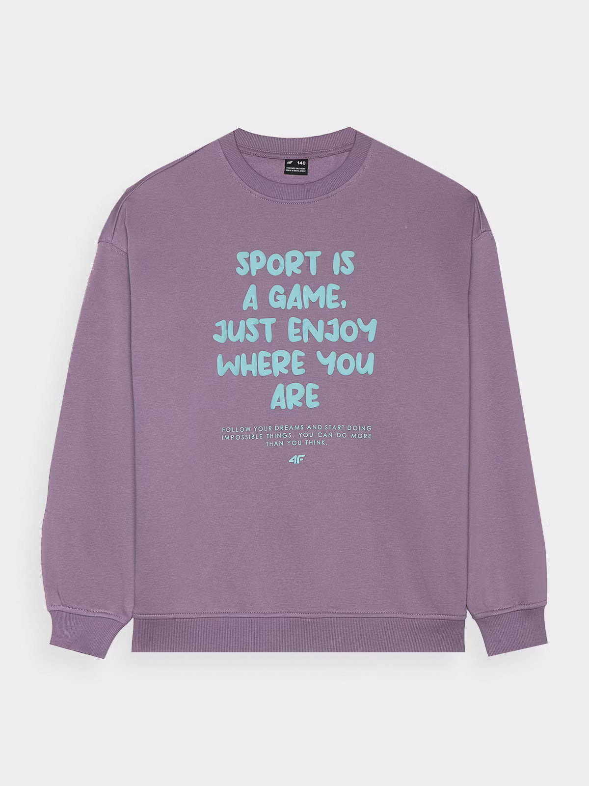 4F Junior Sweetshirt sans capuche pour fille