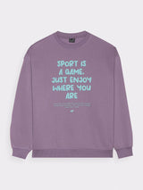 Sweatshirt Sem Capuz Para Menina