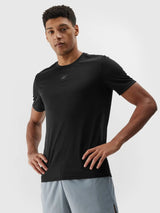 T-shirt Leve de Corrida Com Secagem Rápida Para Homem