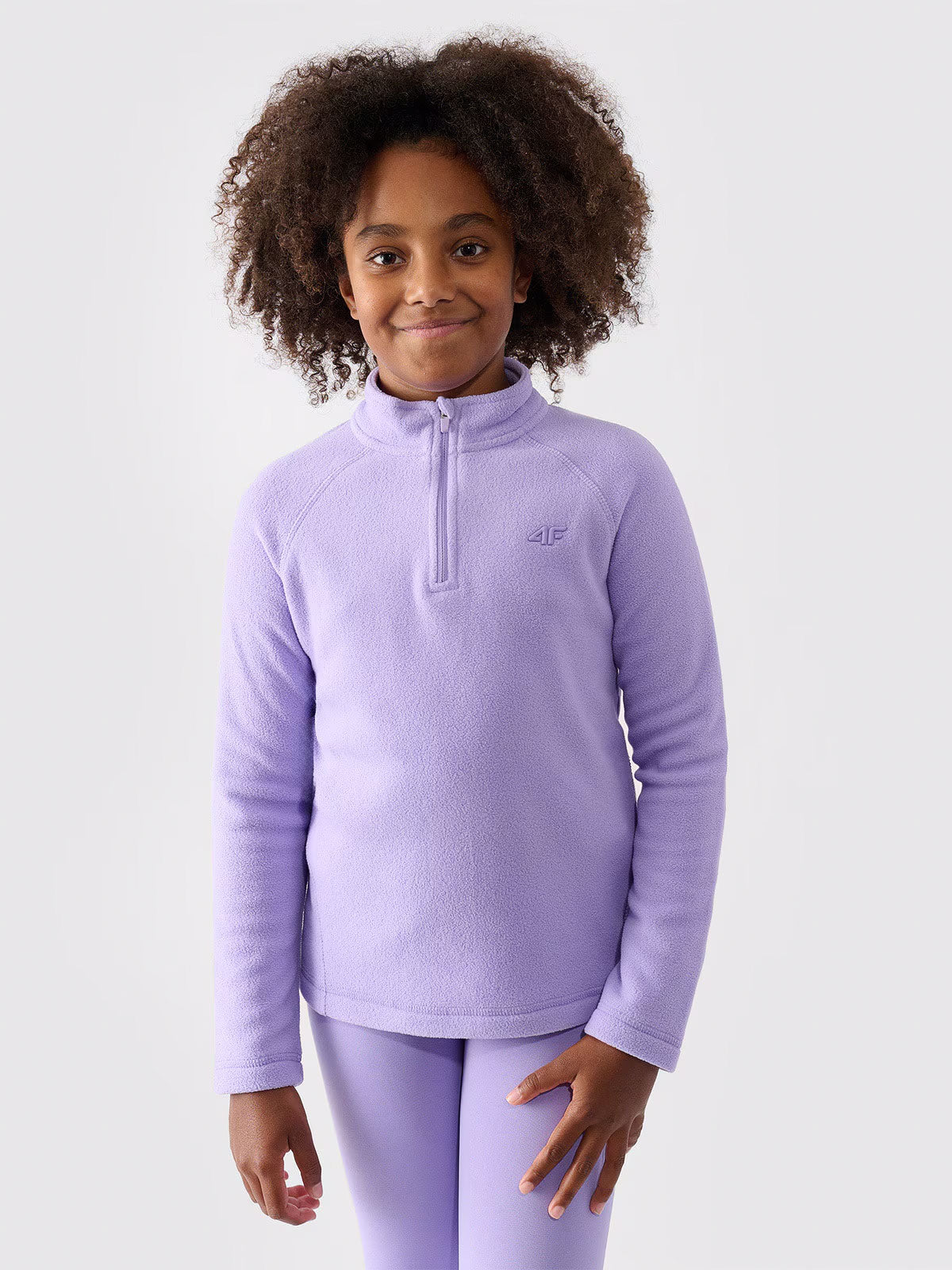 4F Jersey thermique pour fille violette