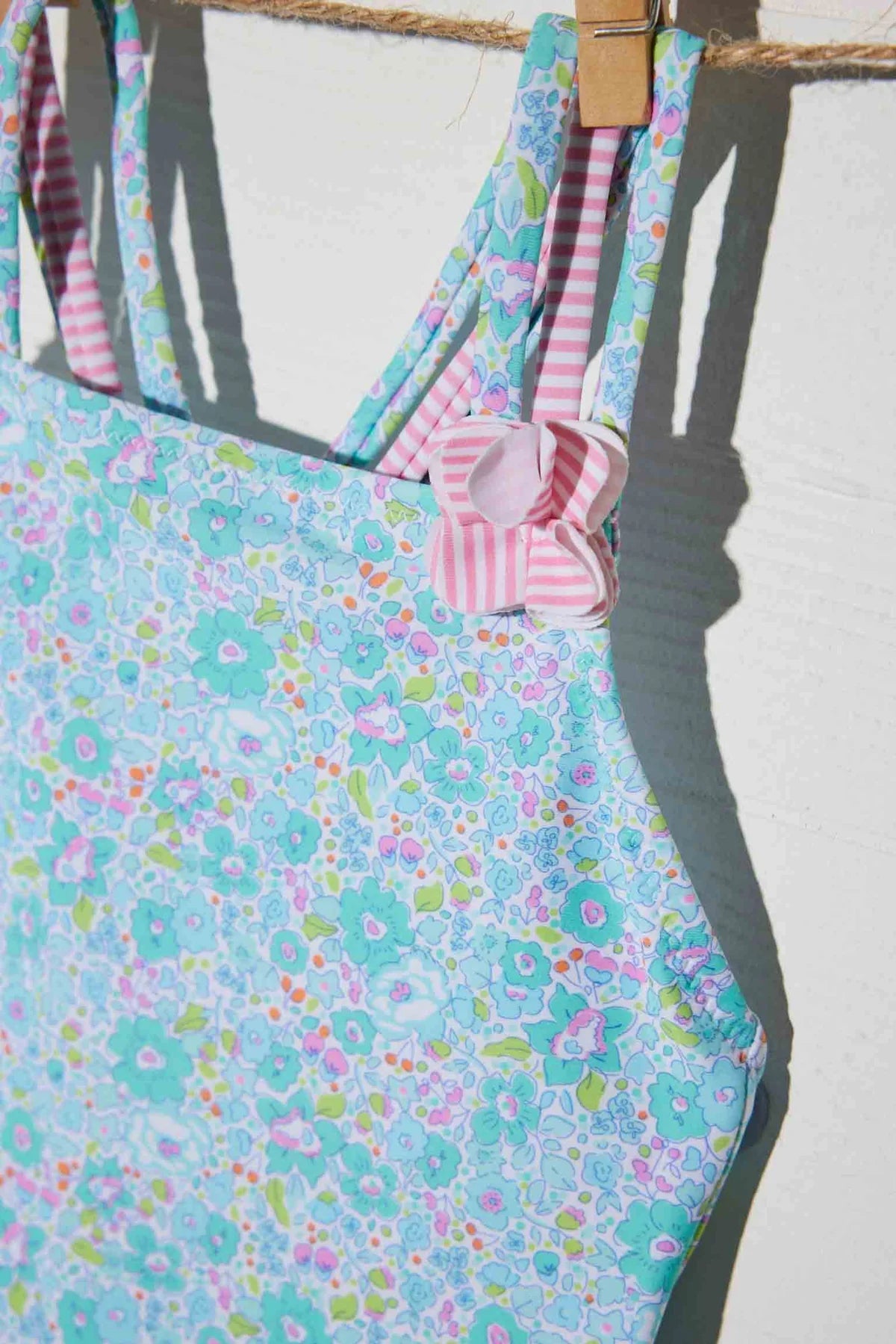 Maillot de bain Fleurs bleues