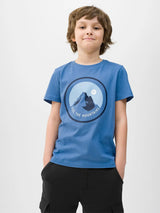 T-Shirt Básica Para Menino