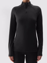 Camisola Térmica Preta Para Mulher