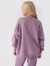 Sweatshirt Sem Capuz Para Menina