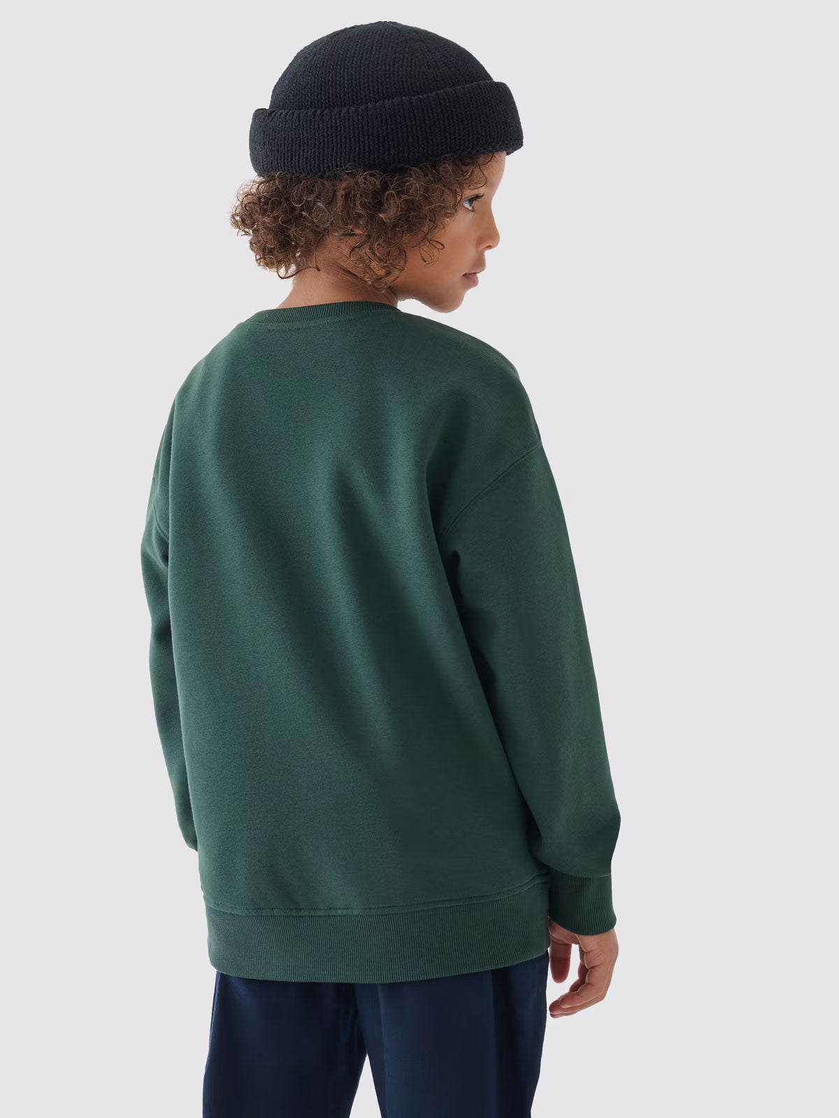 4F Sweat-shirt de garçon vert