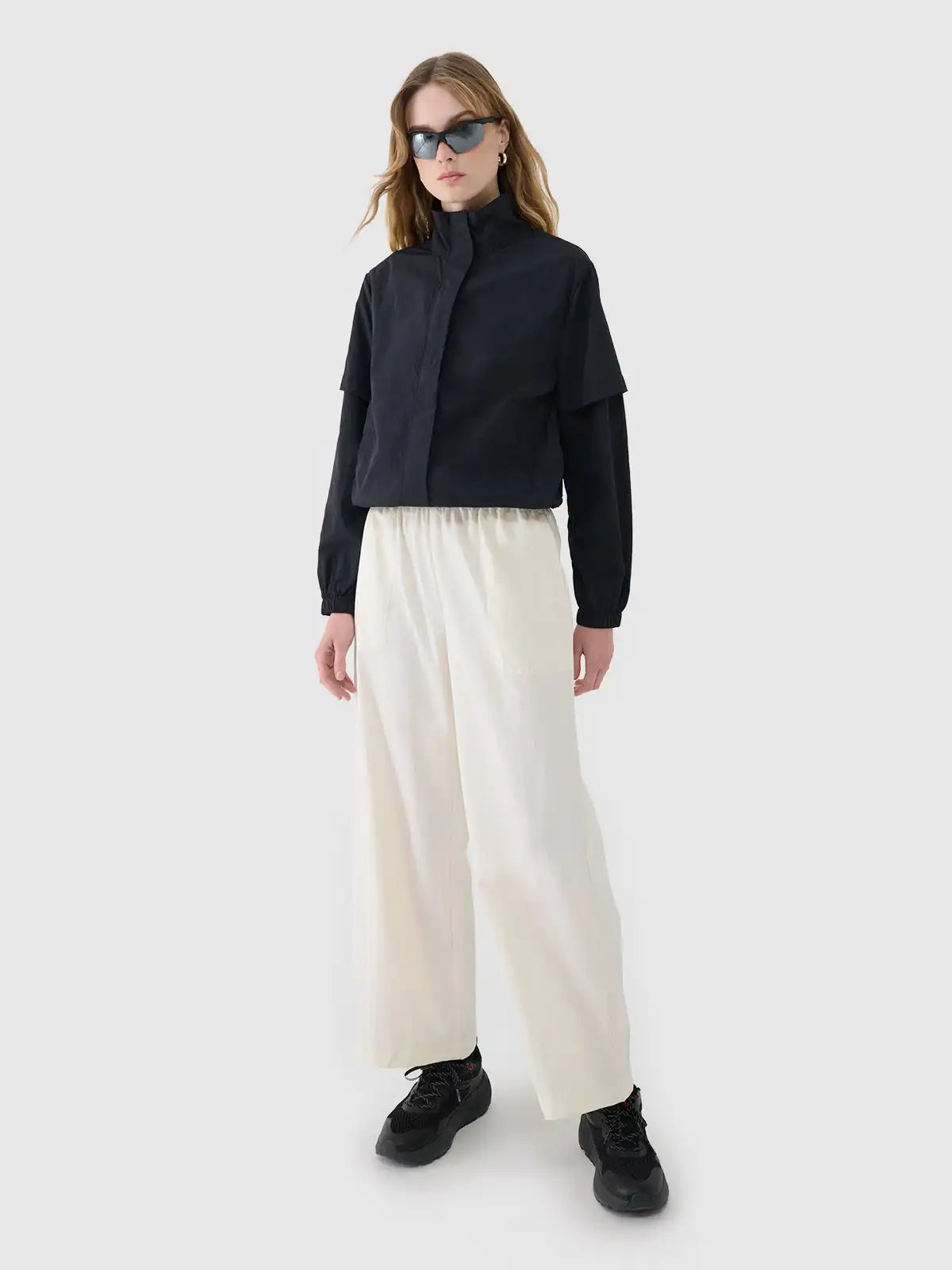 Veste de course 2 en 1 pour femme
