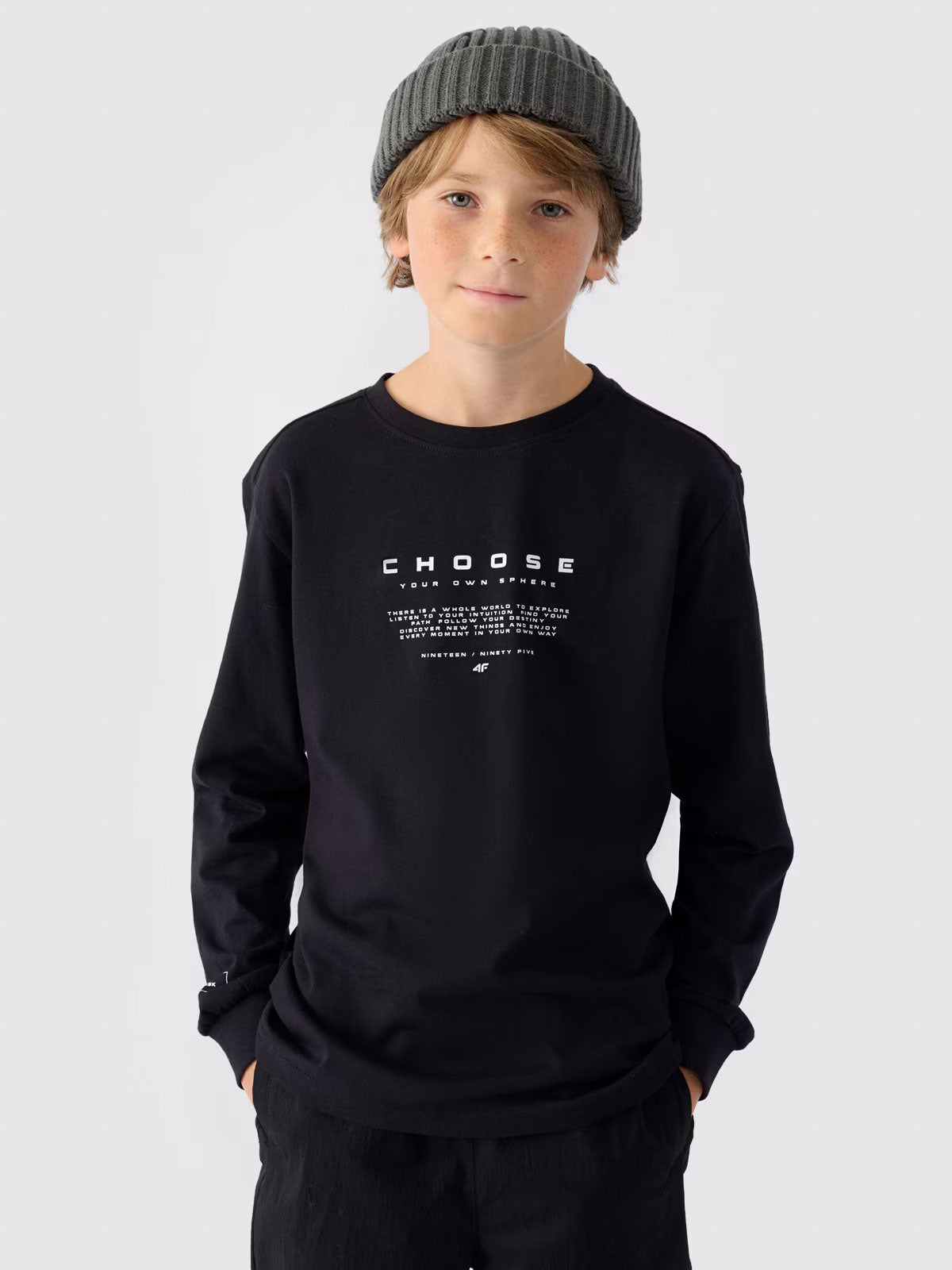 4F Jersey de garçon long