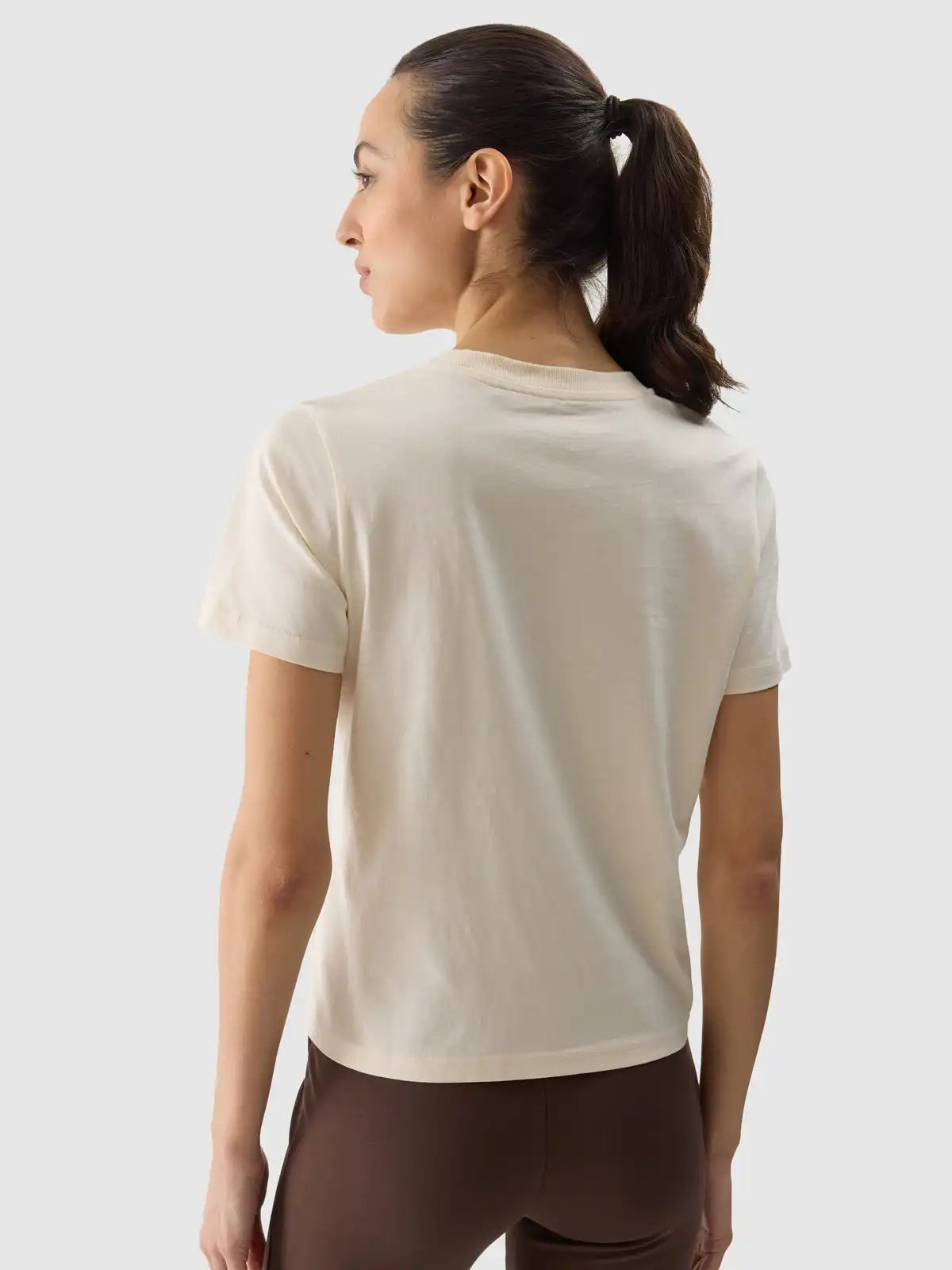 T-shirt Básica Para Mulher