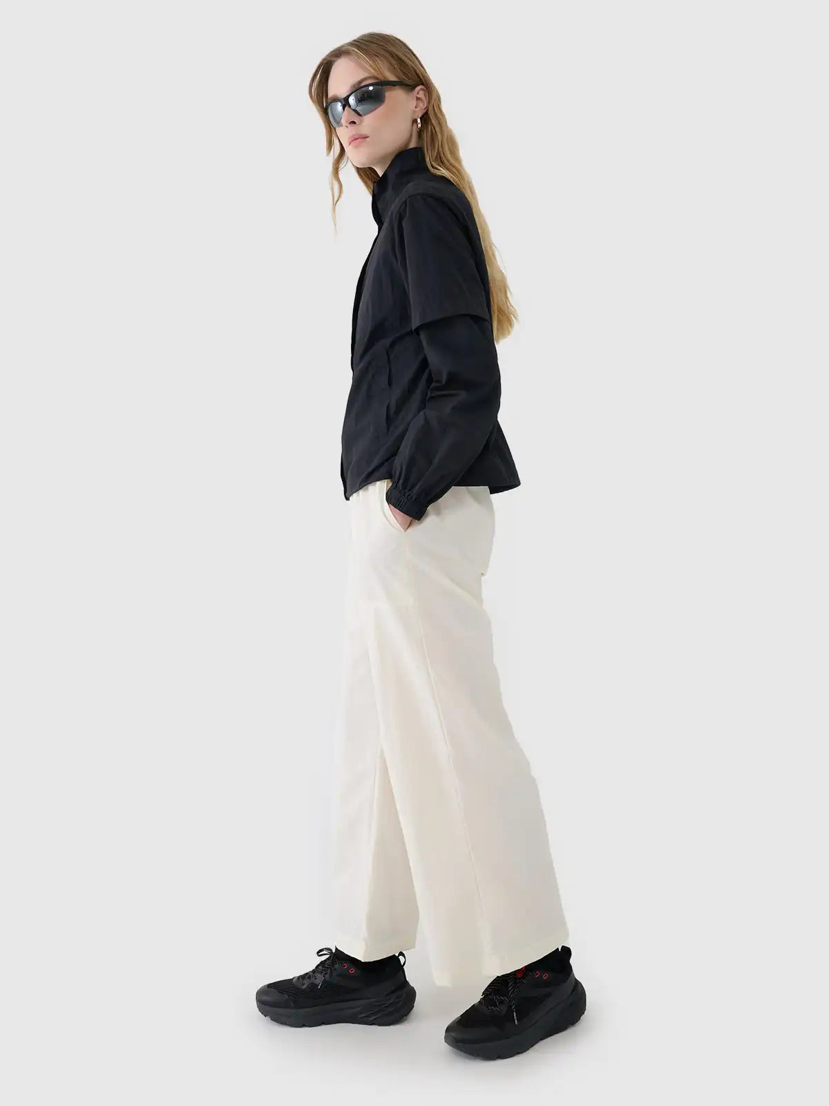 Veste de course 2 en 1 pour femme
