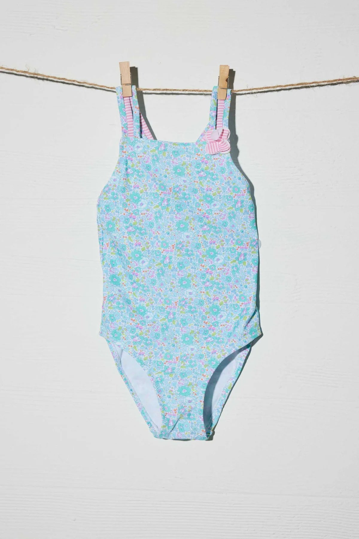 Maillot de bain Fleurs bleues