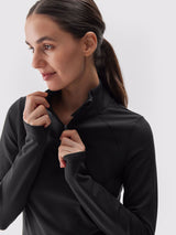Camisola Térmica Preta Para Mulher