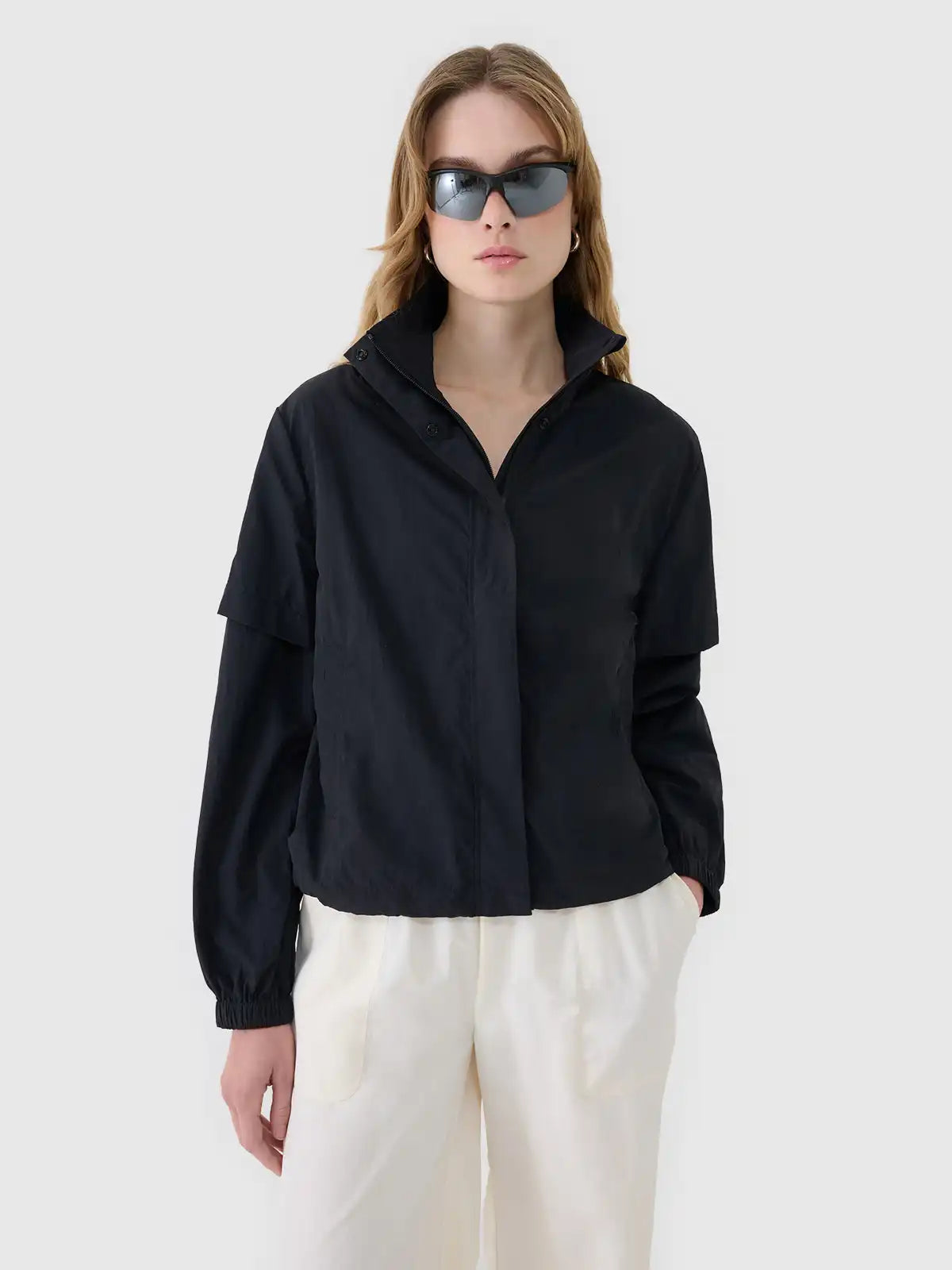 Veste de course 2 en 1 pour femme