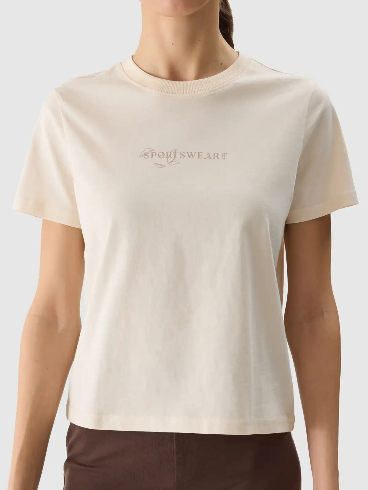 T-shirt Básica Para Mulher