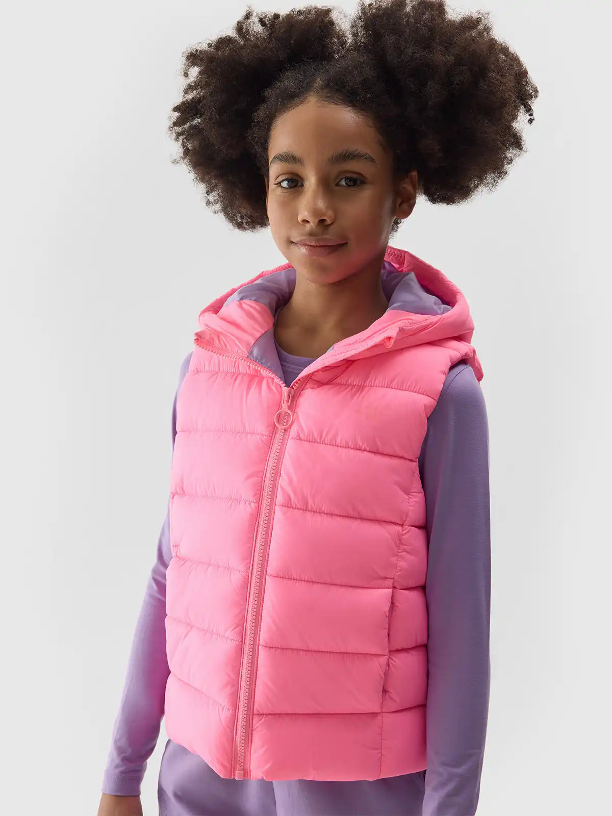 Colete Sintético Para Menina
