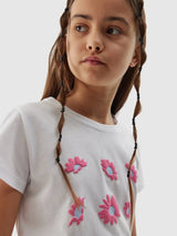 T-Shirt Básica Para Menina