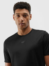 T-shirt Leve de Corrida Com Secagem Rápida Para Homem