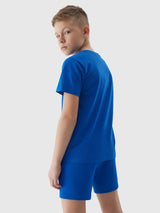 T-Shirt Básica Para Menino