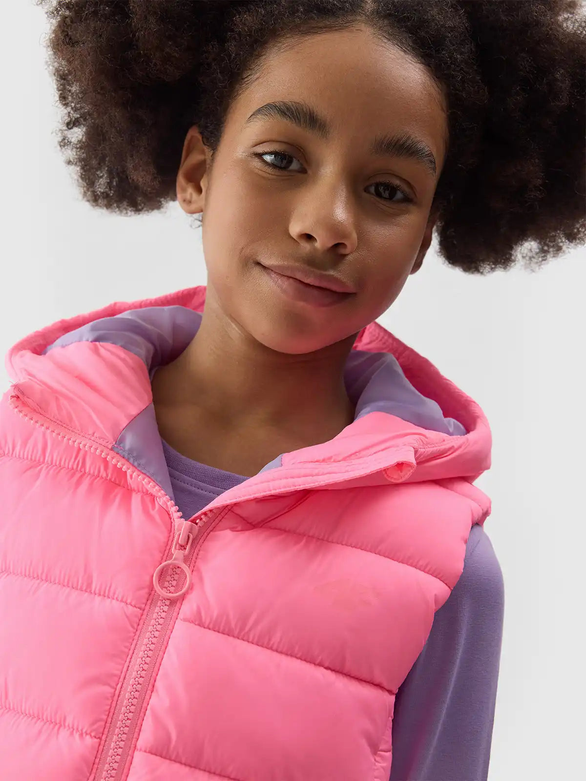 Colete Sintético Para Menina