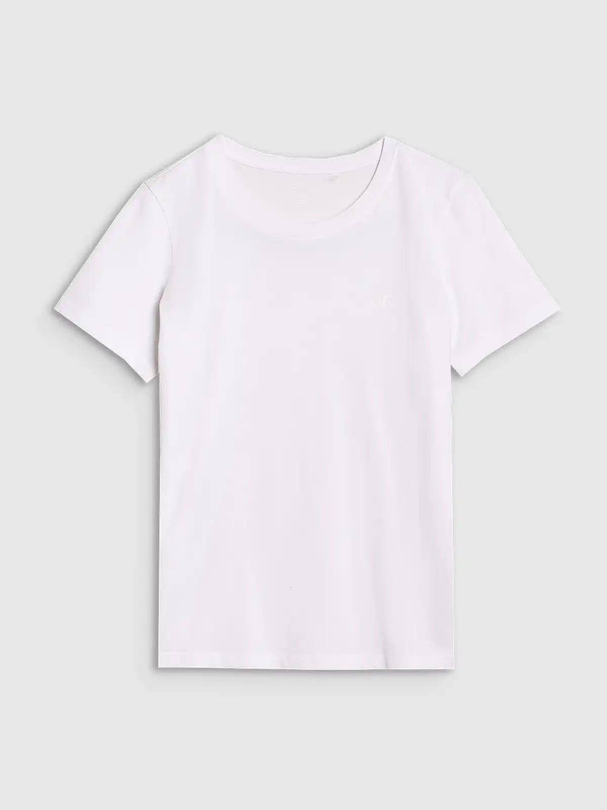 T-shirt uni régulier pour femme