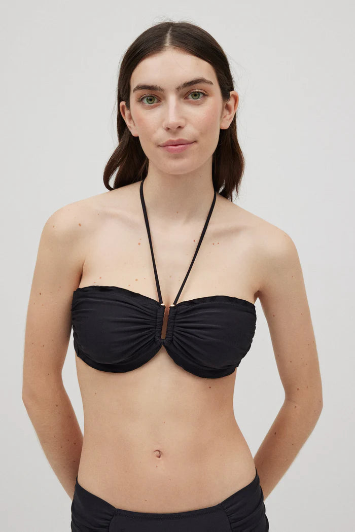 Double Straps Slimming Bikini Top