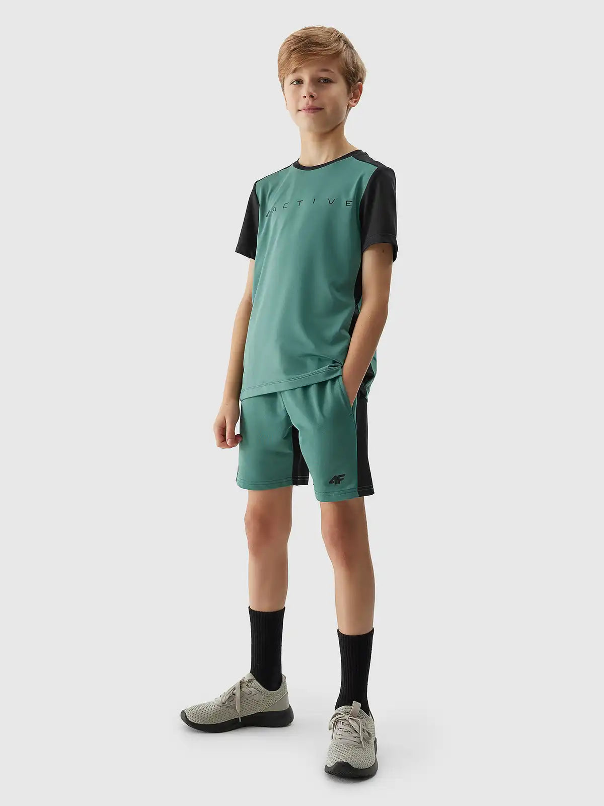 T-Shirt Básica Para Menino